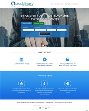 Landing Page Design by pb for this project | Design #5944227