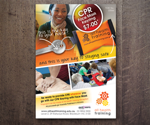 Flyer Design by see why for All Health Training | Design: #5918622