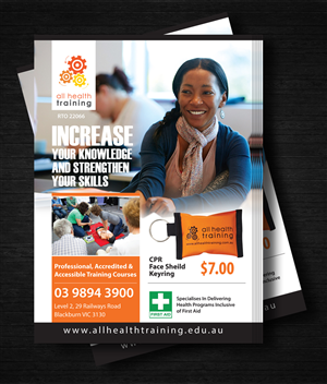 Flyer Design by uk for All Health Training | Design #5920833