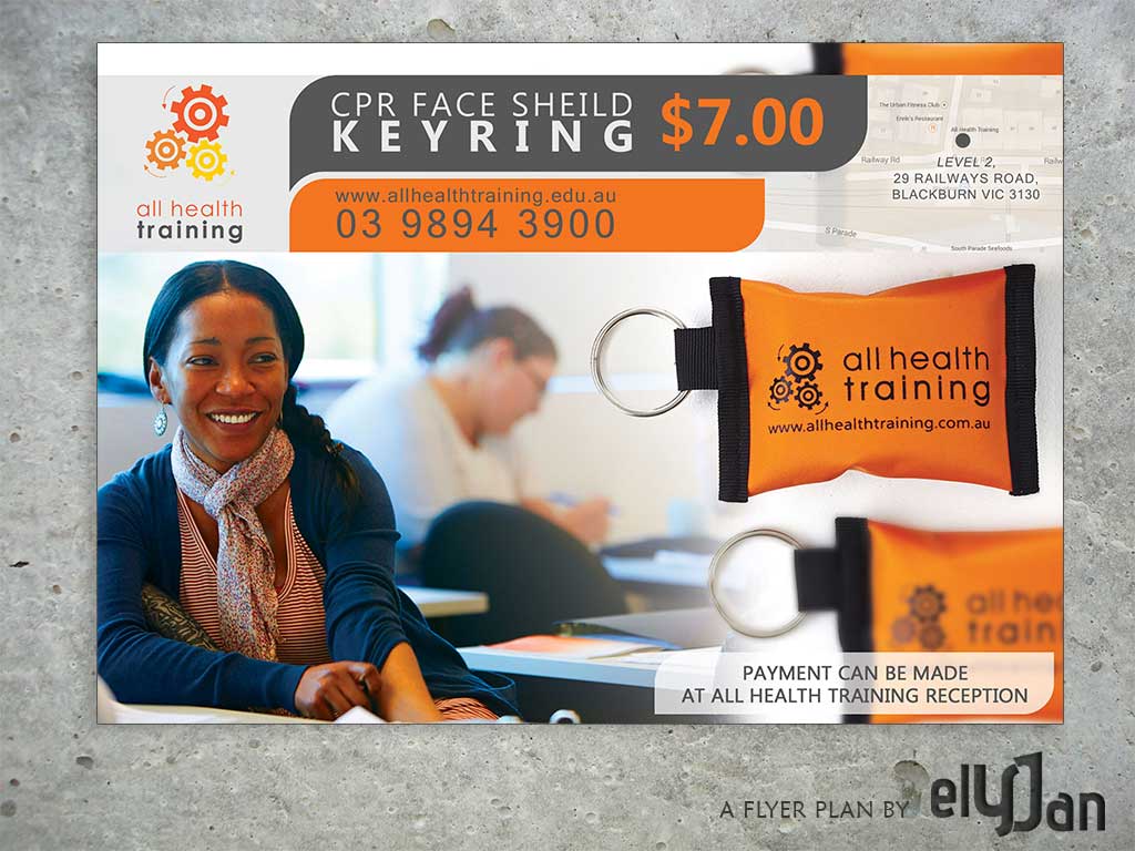 Flyer Design by elYJan for All Health Training | Design #5889846