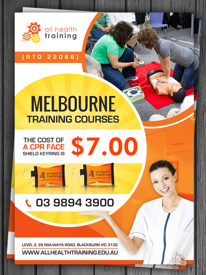 Flyer Design by debdesign for All Health Training | Design #5890761