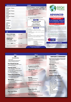 Flyer Design by Ushan sampath for Centre for Export Controls Excellence | Design #5891696