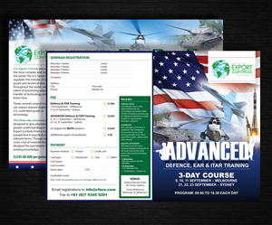 Flyer Design by uk for Centre for Export Controls Excellence | Design: #5891932