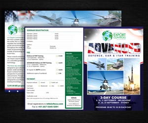 Flyer Design by uk for Centre for Export Controls Excellence | Design: #5896386