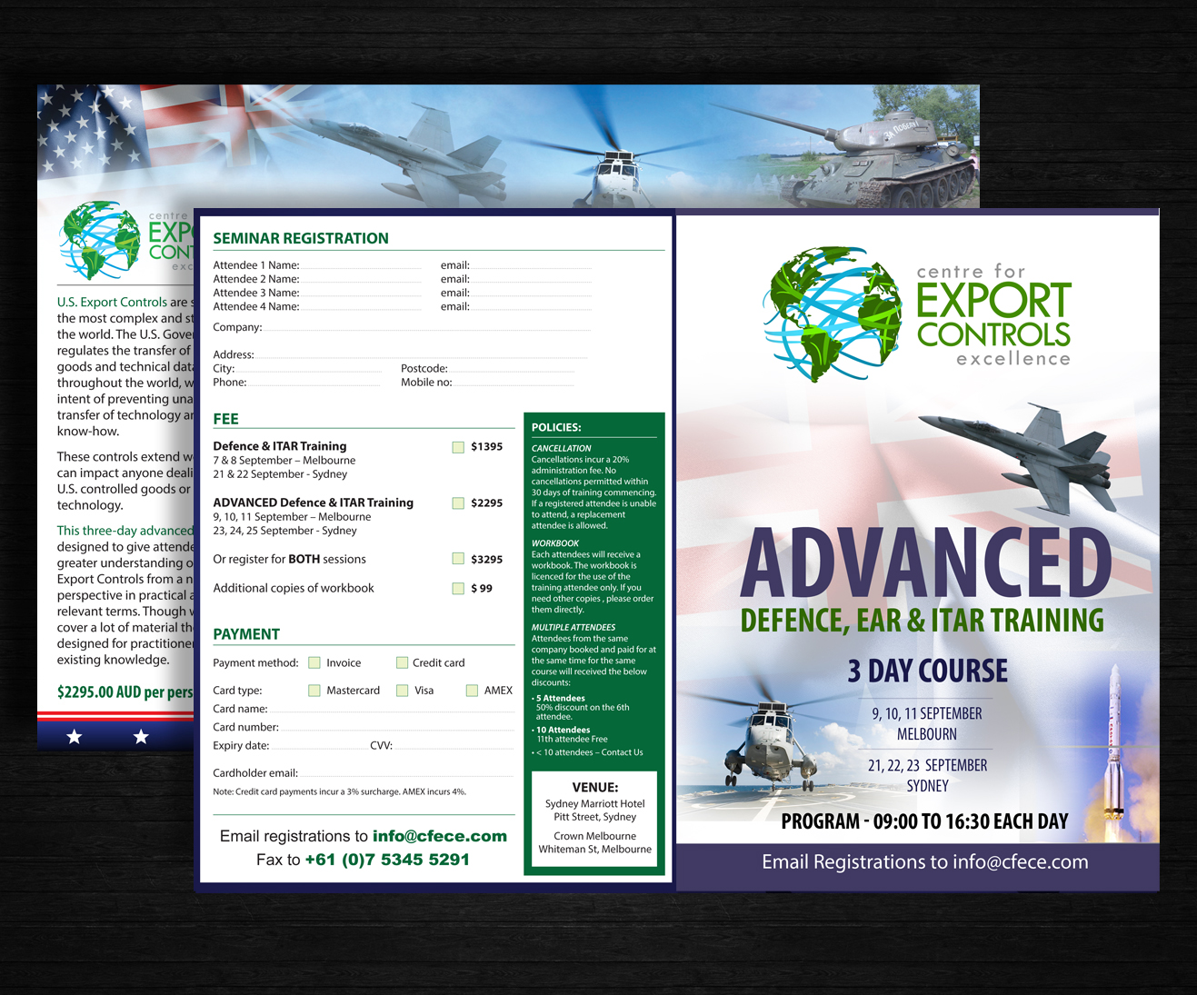 Flyer Design by uk for Centre for Export Controls Excellence | Design #5912605