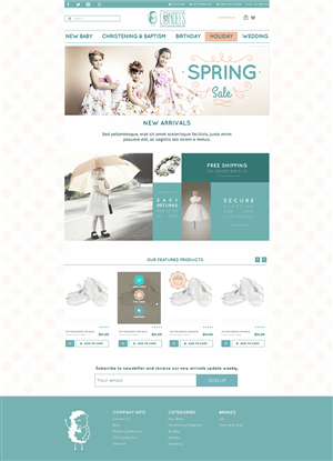 Web Design by Luzmiladdl for this project | Design: #5925619