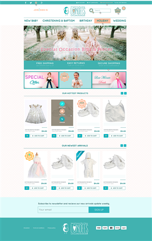 Web Design by Luzmiladdl for this project | Design #5965145