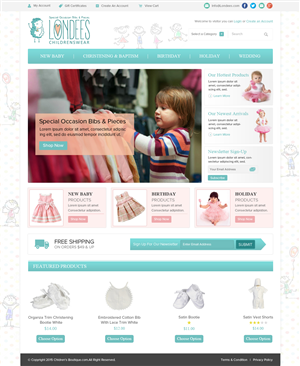 Web Design by OM for this project | Design #5930796