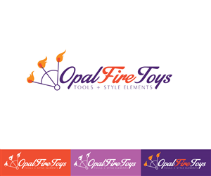 Logo Design by Sergio Coelho for Opal Fire Toys | Design: #5920432
