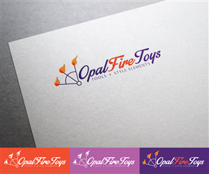 Logo Design by Sergio Coelho for Opal Fire Toys | Design: #5920437