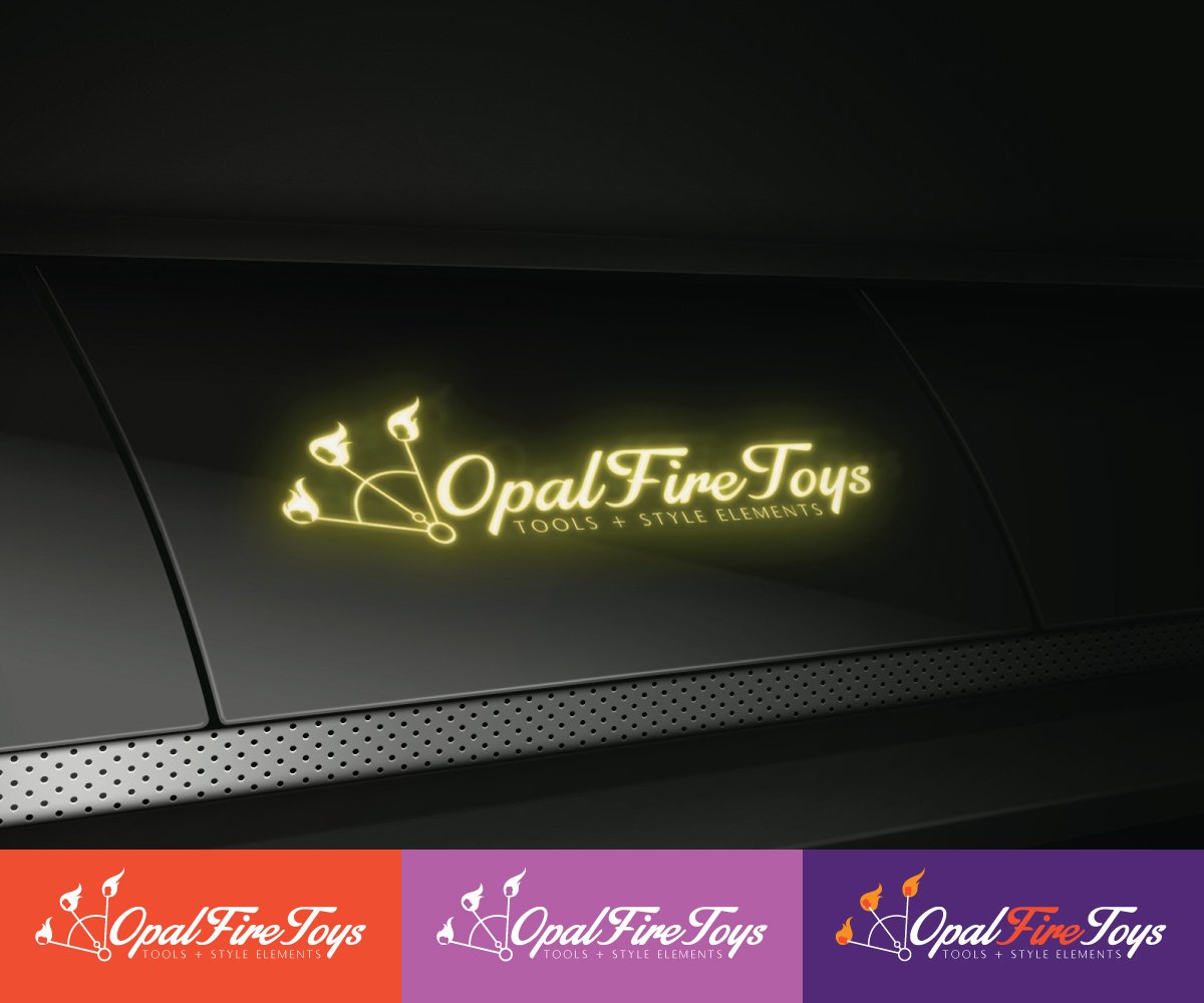 Logo Design by Sergio Coelho for Opal Fire Toys | Design #5924380