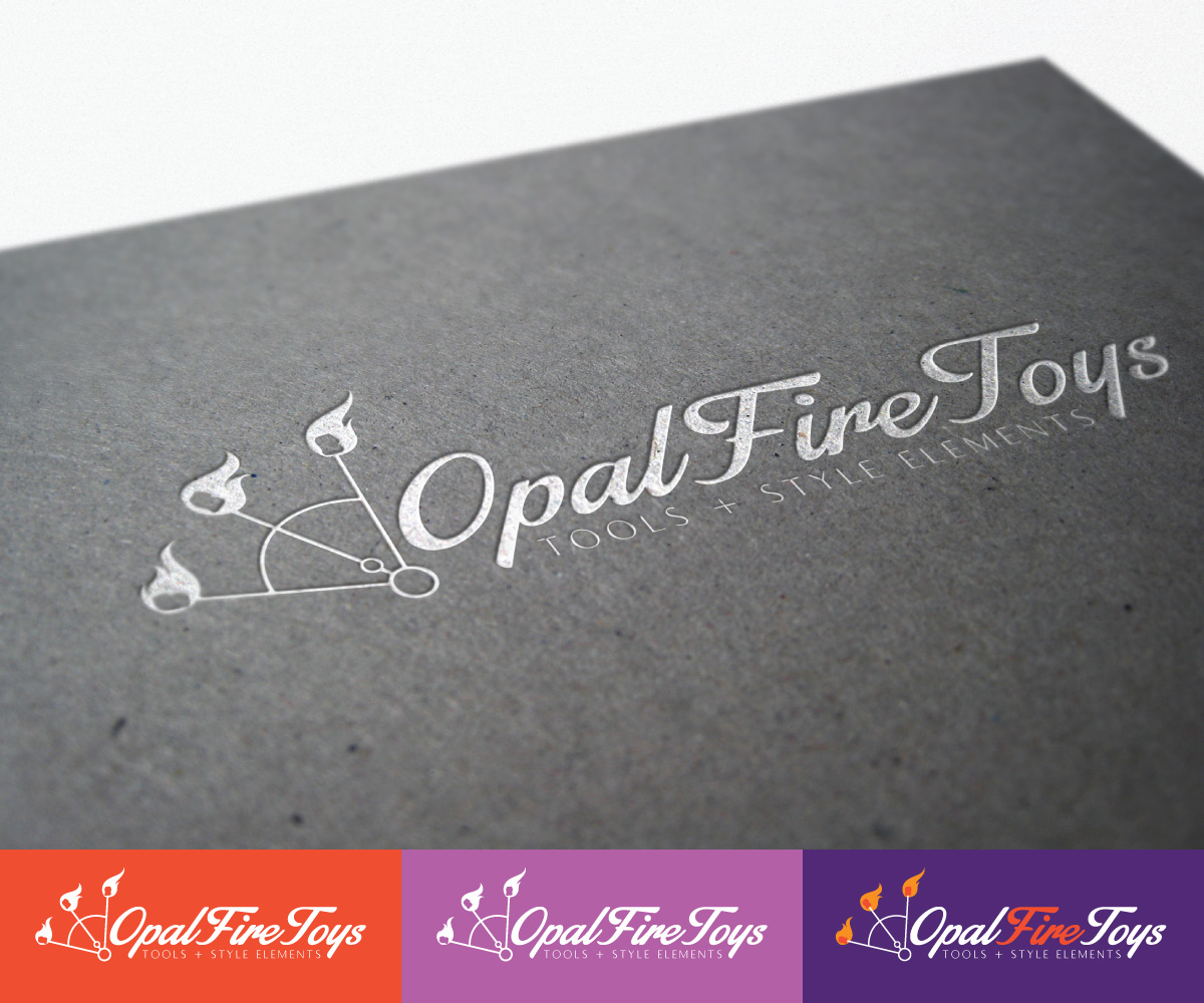 Logo Design by Sergio Coelho for Opal Fire Toys | Design #5924382