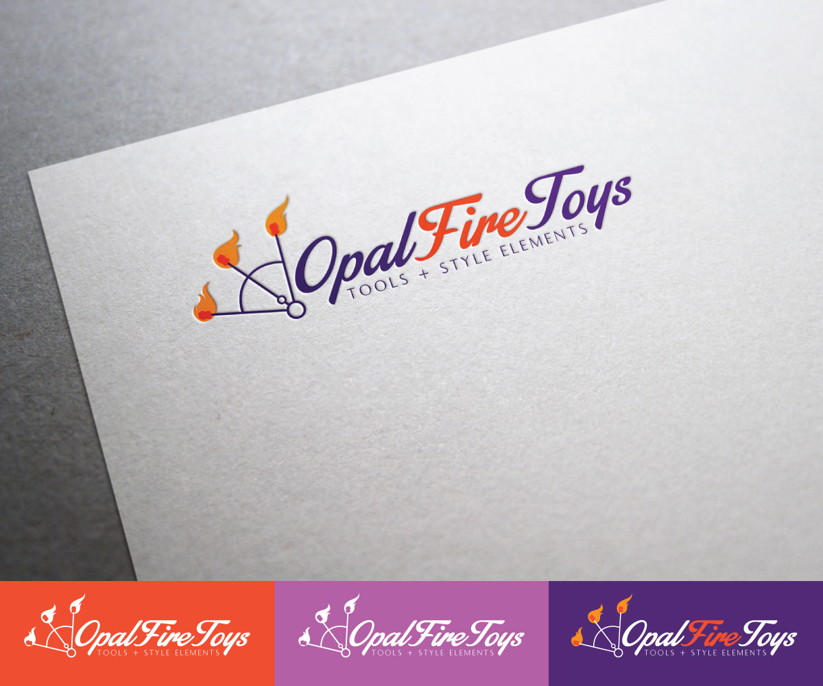 Diseño de Logo por Sergio Coelho para Opal Fire Toys | Diseño #5924394