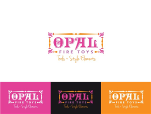 Logo Design by wonderland for Opal Fire Toys | Design: #5899554