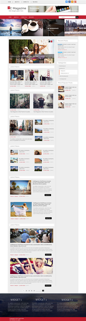 WordPress-Design von webxvision für ThemeCountry | Design: #5912477