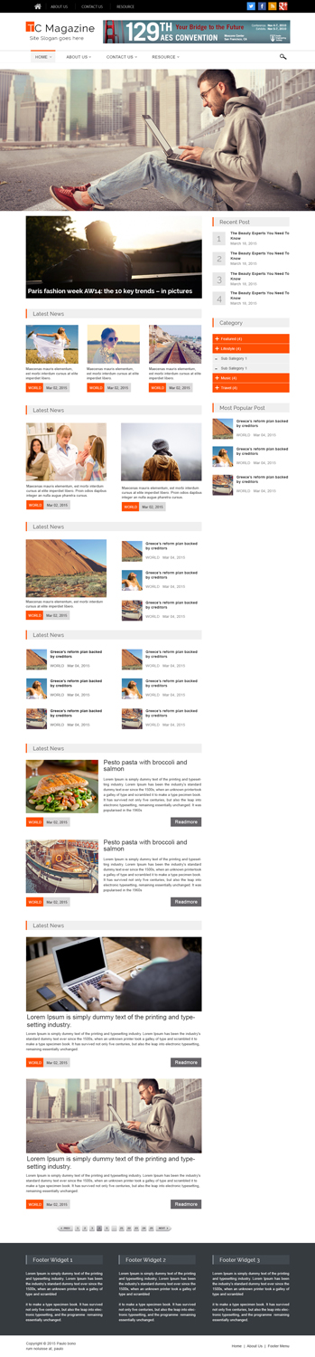 WordPress-Design von webxvision für ThemeCountry | Design #5946547