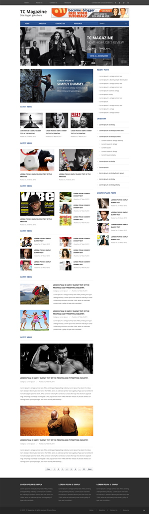 WordPress-Design von pb für ThemeCountry | Design: #5908154