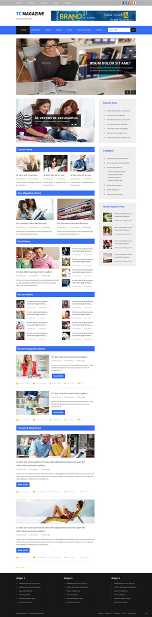 WordPress-Design von pb für ThemeCountry | Design: #5908162