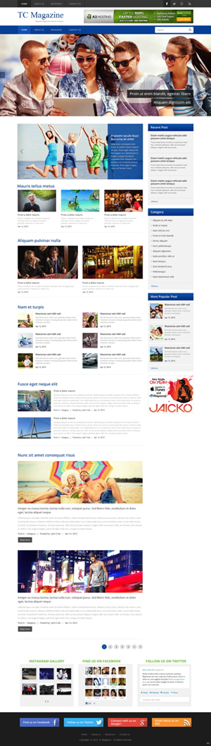 WordPress-Design von pb für ThemeCountry | Design: #5908169