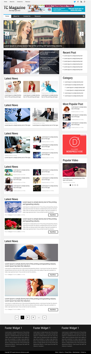 WordPress-Design von rightway für ThemeCountry | Design: #5898573