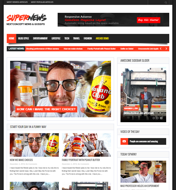 Wordpress Design by nextconcept for ThemeCountry | Design #5955388