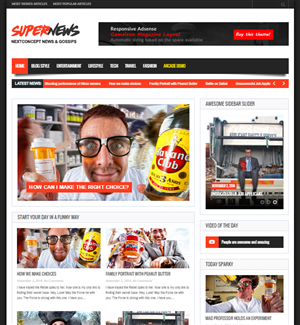 Wordpress Design by nextconcept for ThemeCountry | Design: #5955388