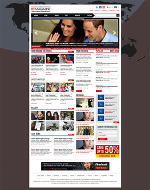 WordPress-Design von nextconcept für ThemeCountry | Design: #6007661