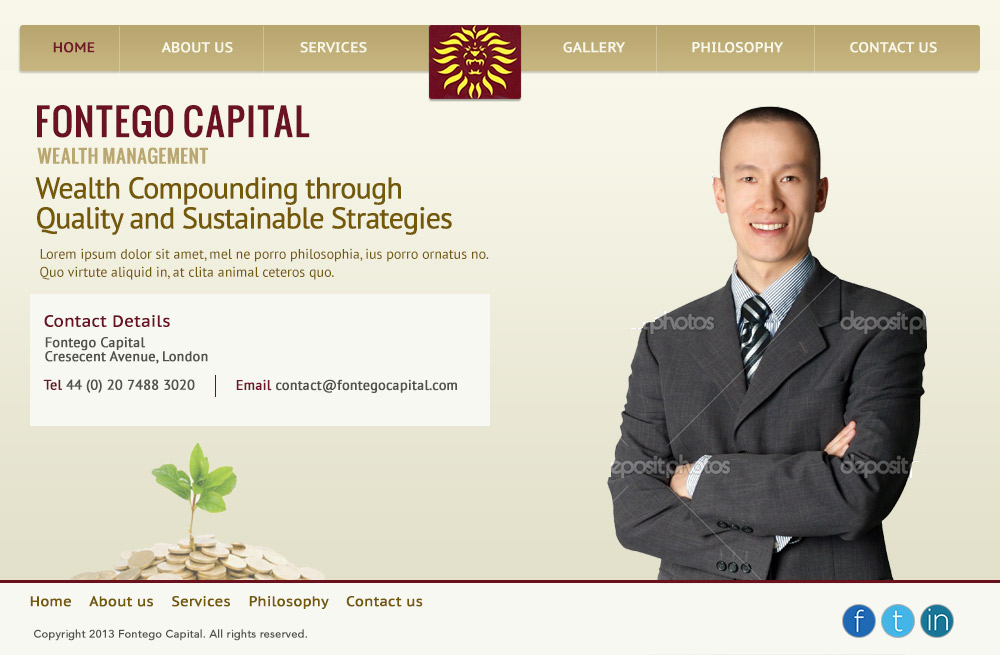 Web Design by Hetal  for this project | Design #1620671