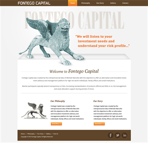 Fontego Capital | Web-Design von Mayank Patel