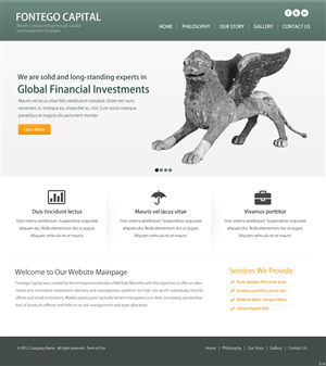 Web Design by pb for this project | Design: #1600067