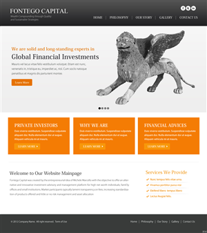 Web Design by pb for this project | Design: #1607346