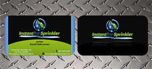 Business Card Design by Timely Art & Design for Instant Rain Sprinkler LLC | Design #1959979