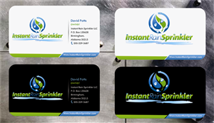 Business Card Design by Timely Art & Design for Instant Rain Sprinkler LLC | Design: #1960118