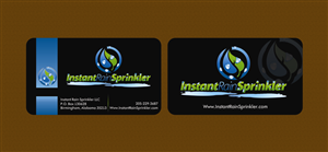 Business Card Design by Timely Art & Design for Instant Rain Sprinkler LLC | Design: #1961913