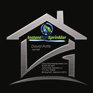 Business Card Design by garland for Instant Rain Sprinkler LLC | Design #1978175