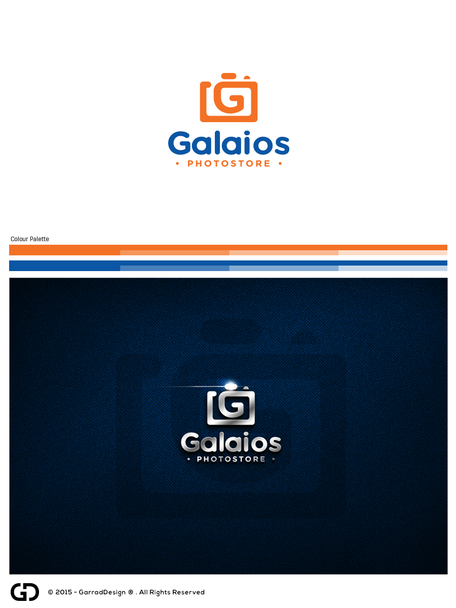Logo Design by garrad for Galaios photostore | Design #6119884