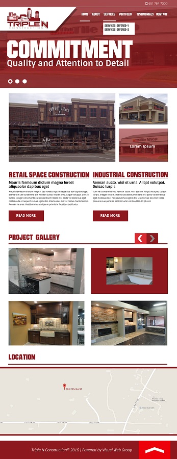 Web Design by ivanropal for this project | Design #5940154
