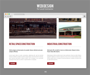 Web Design by veronika.savchenko for this project | Design: #5933426