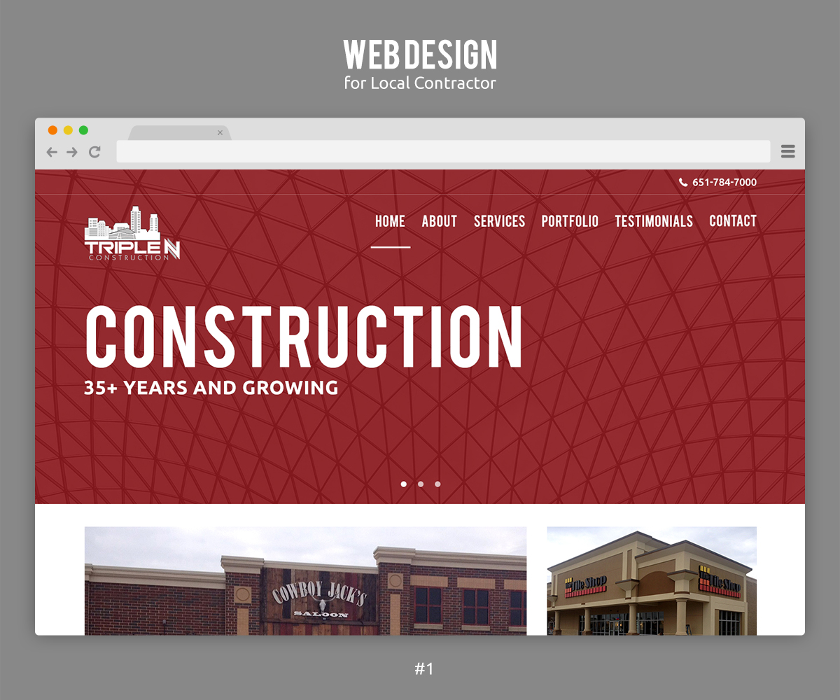 Web Design by veronika.savchenko for this project | Design #5933564