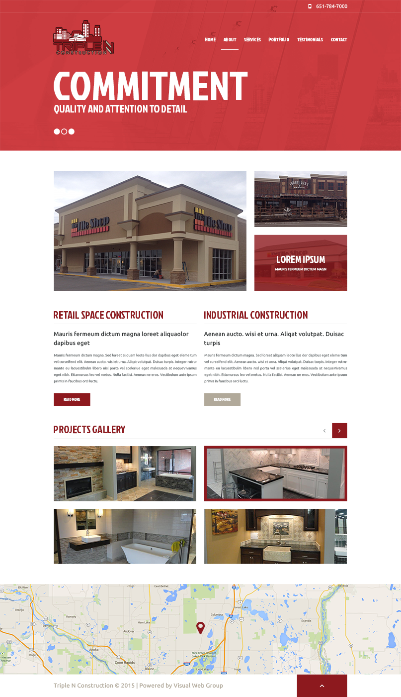 Web Design by vblig.alireza for this project | Design #5932225