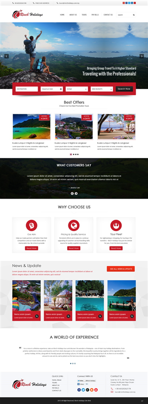 Web Design by pb for this project | Design: #5934481