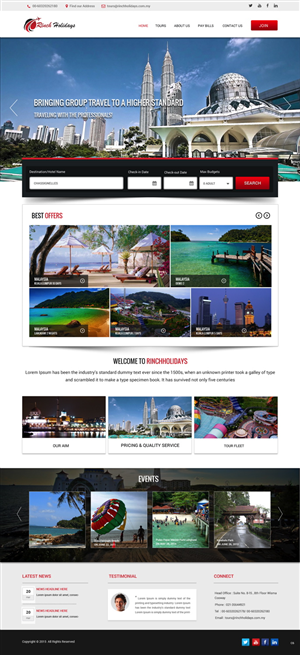 Web Design by pb for this project | Design: #5934486