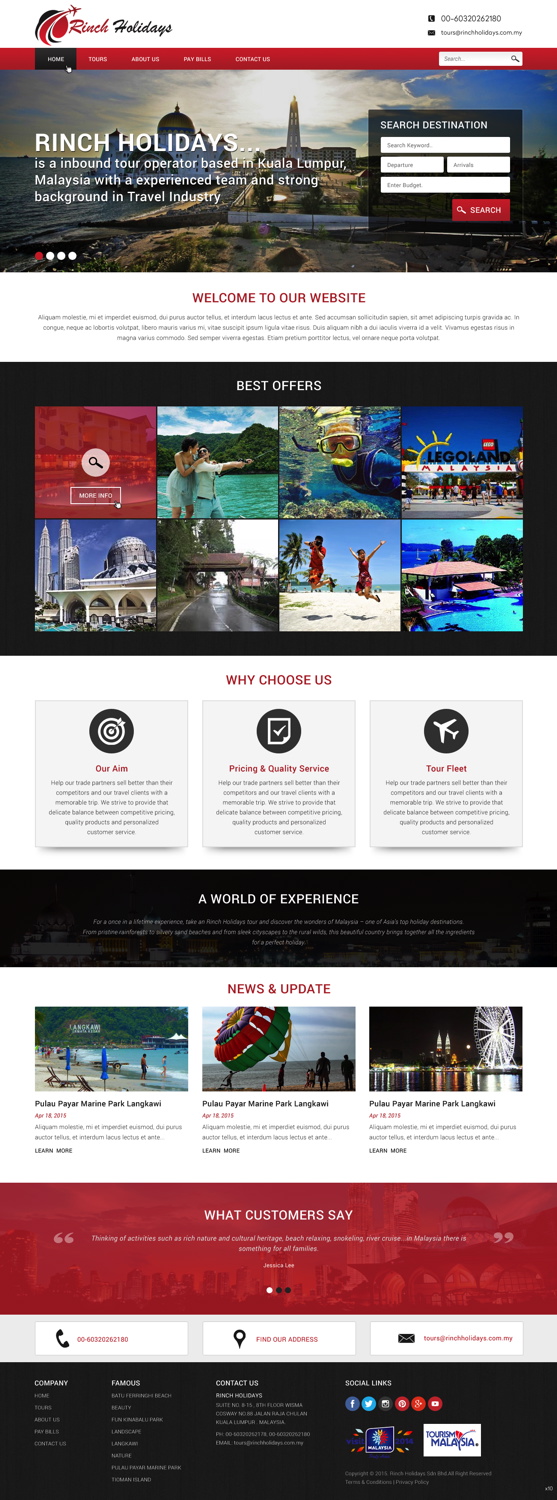Web Design by pb for this project | Design #5945132