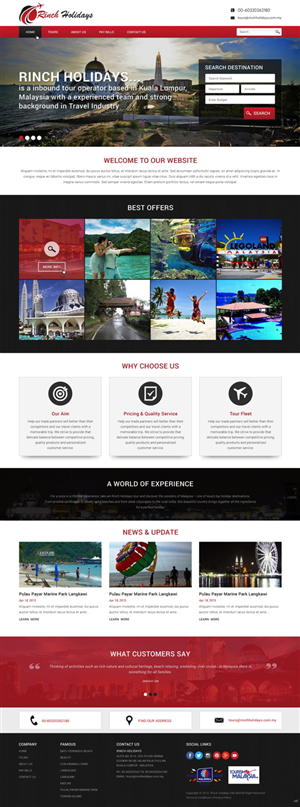 Web Design by pb for this project | Design: #5945132