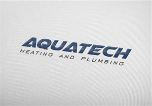 Logo Design by damian for Aquatech Heating and Plumbing | Design: #5973232