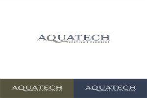 Logo Design by NorshenDesign for Aquatech Heating and Plumbing | Design: #5976423