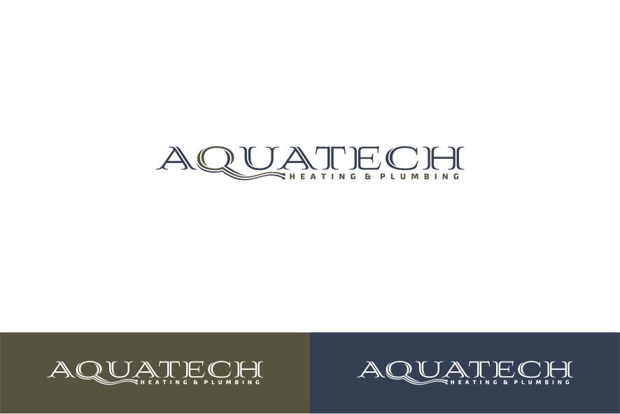 Logo Design by NorshenDesign for Aquatech Heating and Plumbing | Design #6001502