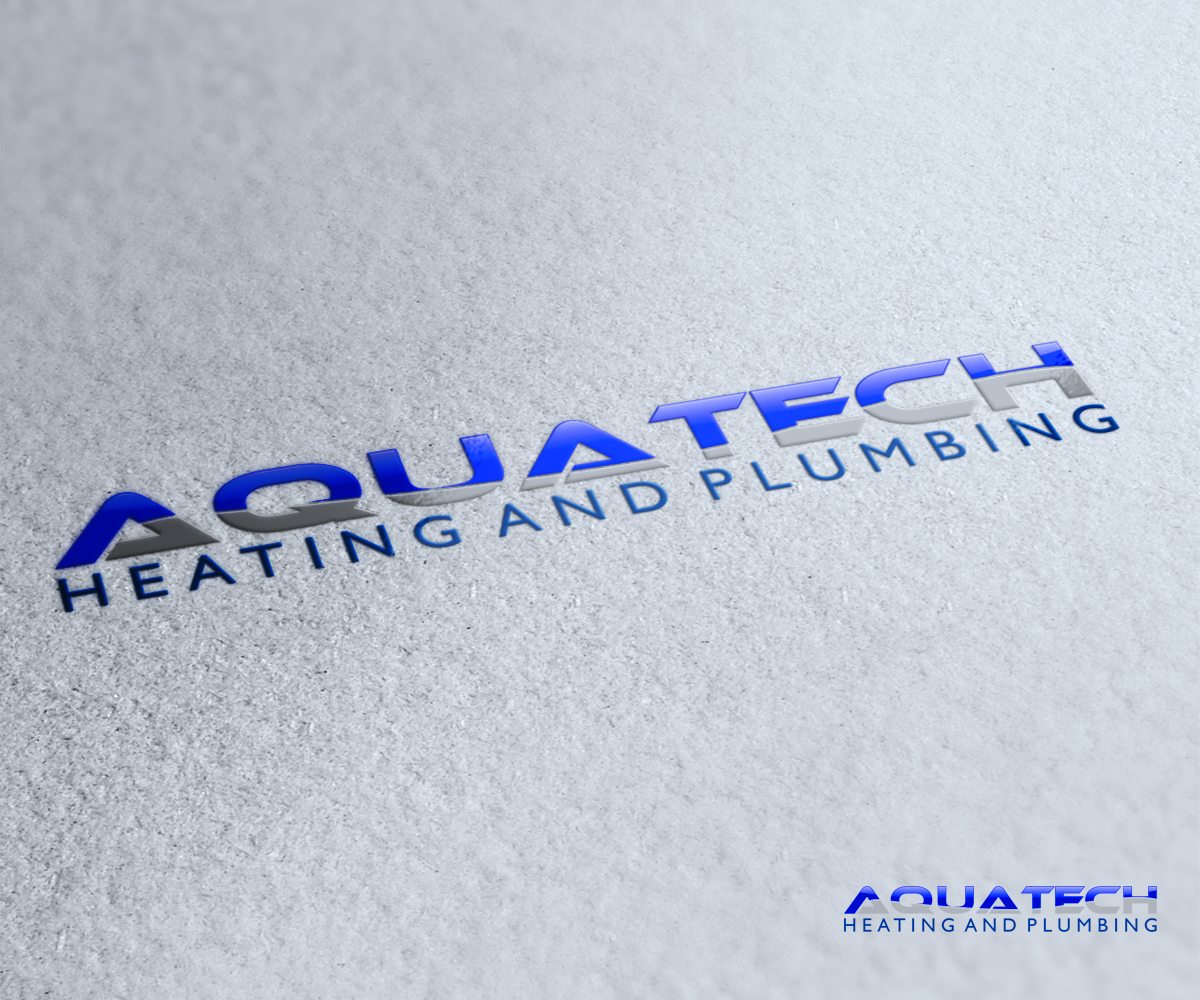 Logo Design by ochaTheAngel for Aquatech Heating and Plumbing | Design #5975330