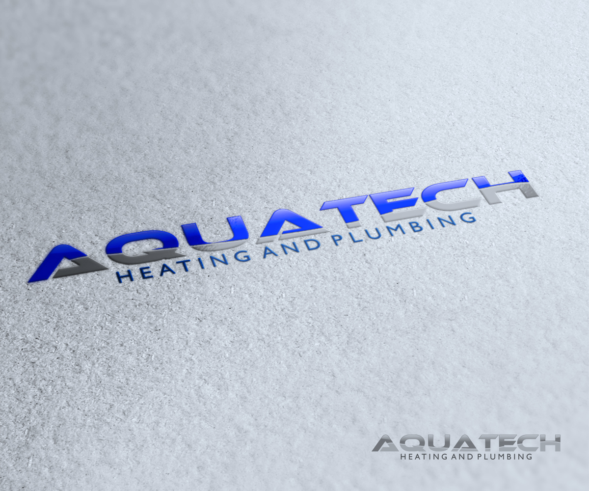Logo Design by ochaTheAngel for Aquatech Heating and Plumbing | Design #5975335