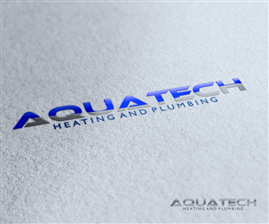 Logo Design by ochaTheAngel for Aquatech Heating and Plumbing | Design: #5975335
